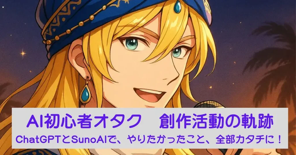 AI初心者オタク創作活動の軌跡