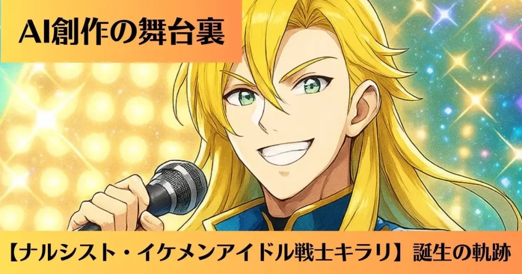 AI創作の舞台裏　キラリ様誕生の軌跡
