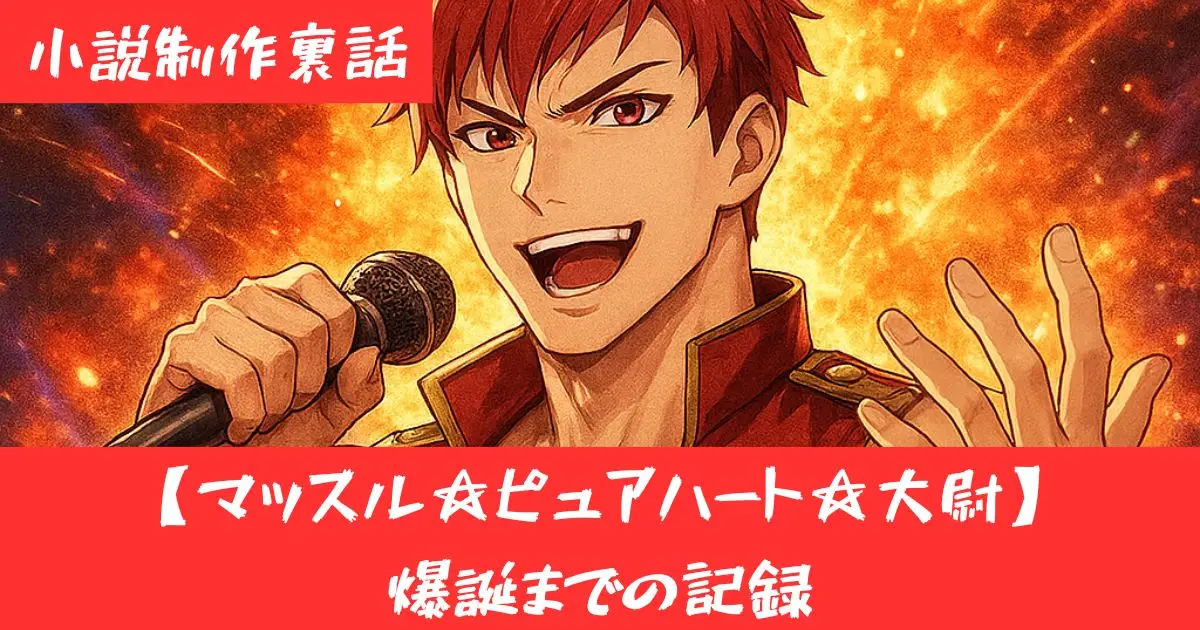 【マッスル☆ピュアハート☆大尉】 爆誕までの記録