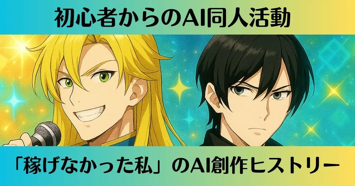 稼げなかった私のAI創作ヒストリー